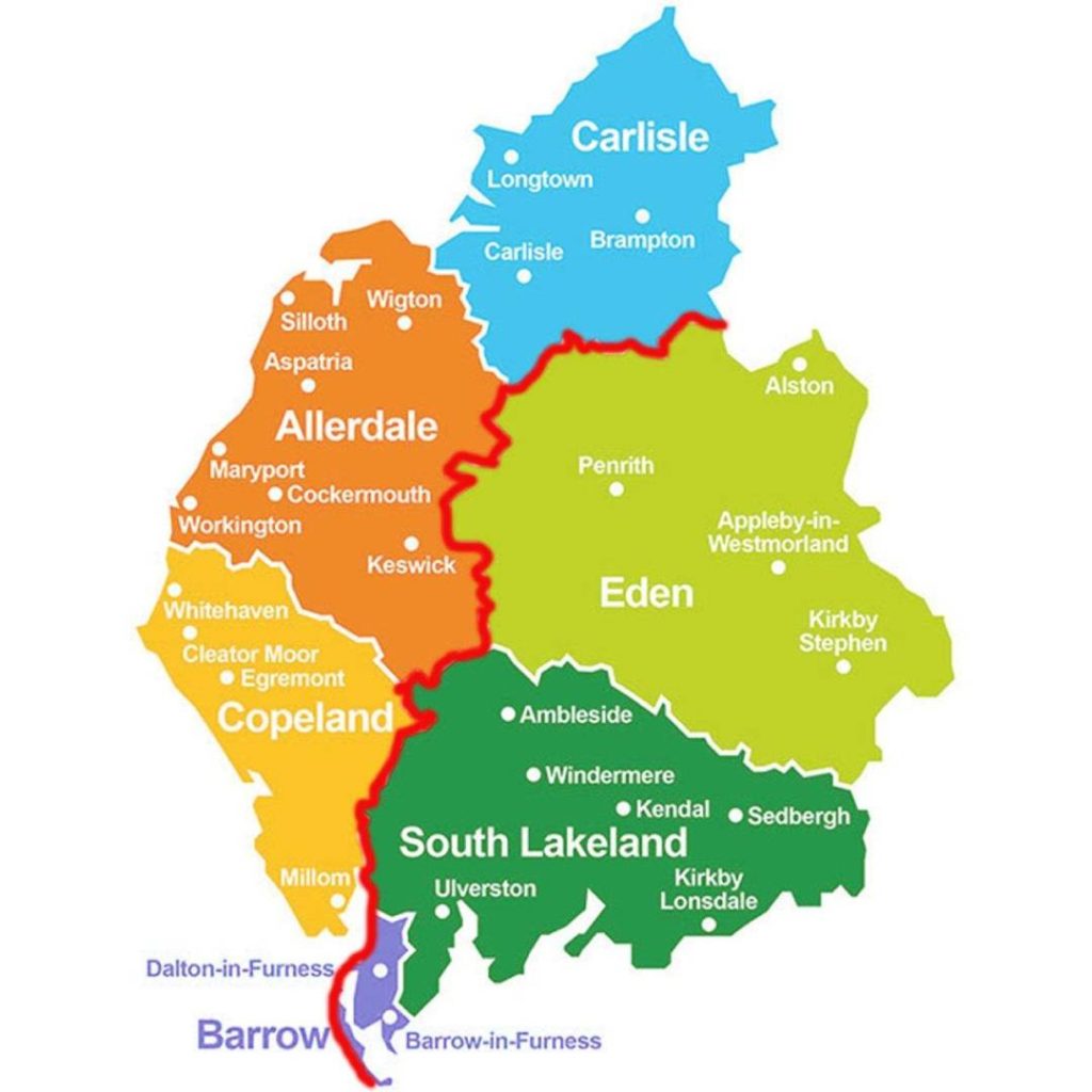 Cumberland Council Boundaries