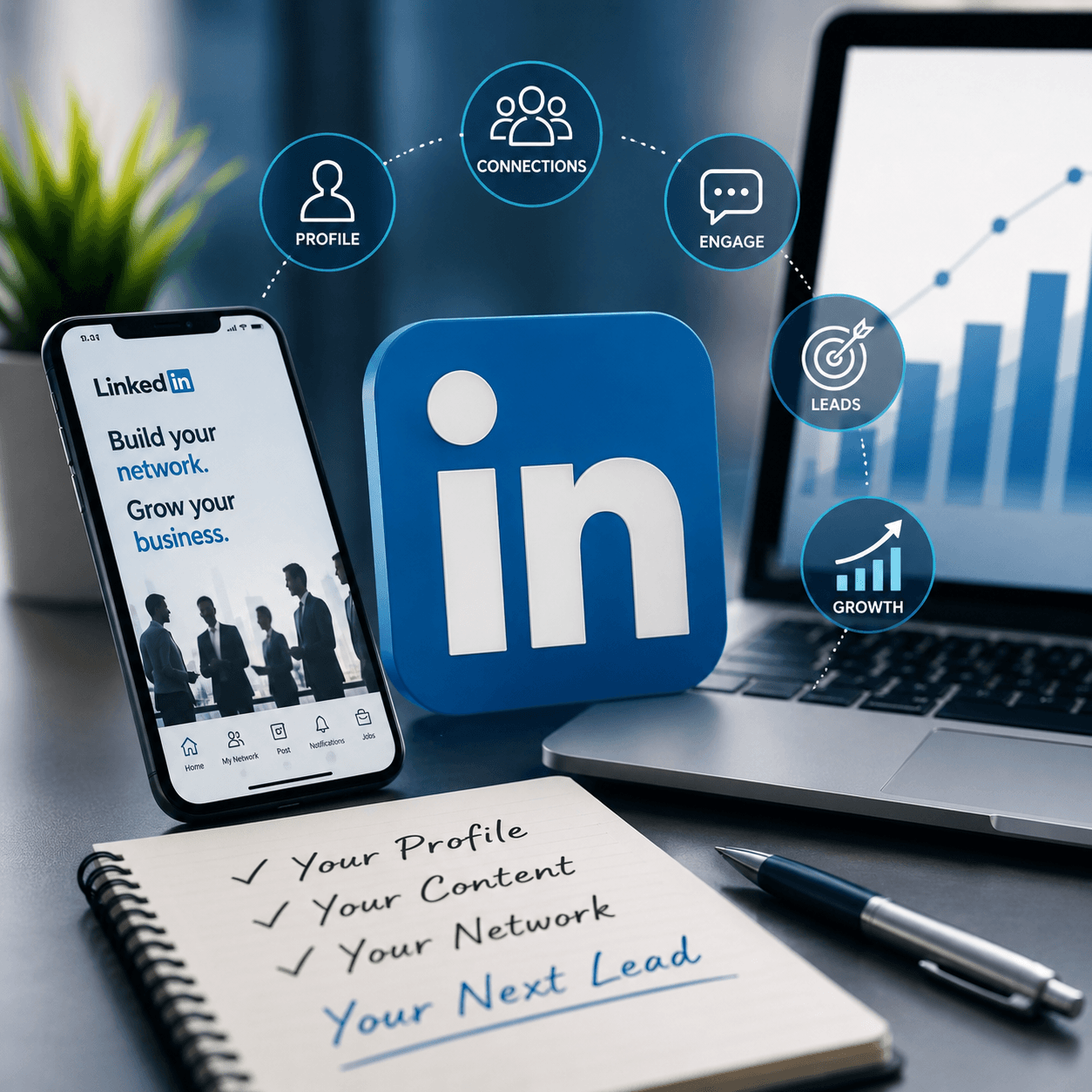 Stop Wasting Time on LinkedIn Turn It Into a Lead Generation Tool_